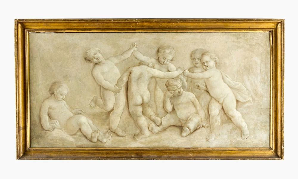 Bambini che giocano a cieca